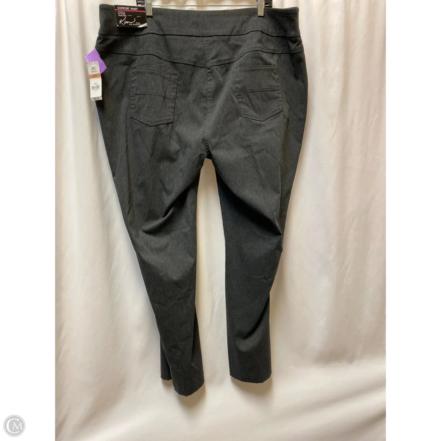 Pants Dress By Kim Rogers In Grey, Size: 3x