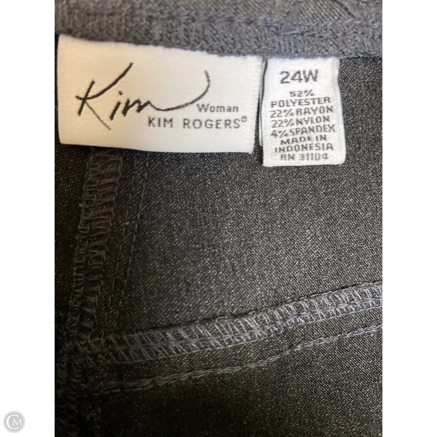 Pants Dress By Kim Rogers In Grey, Size: 3x