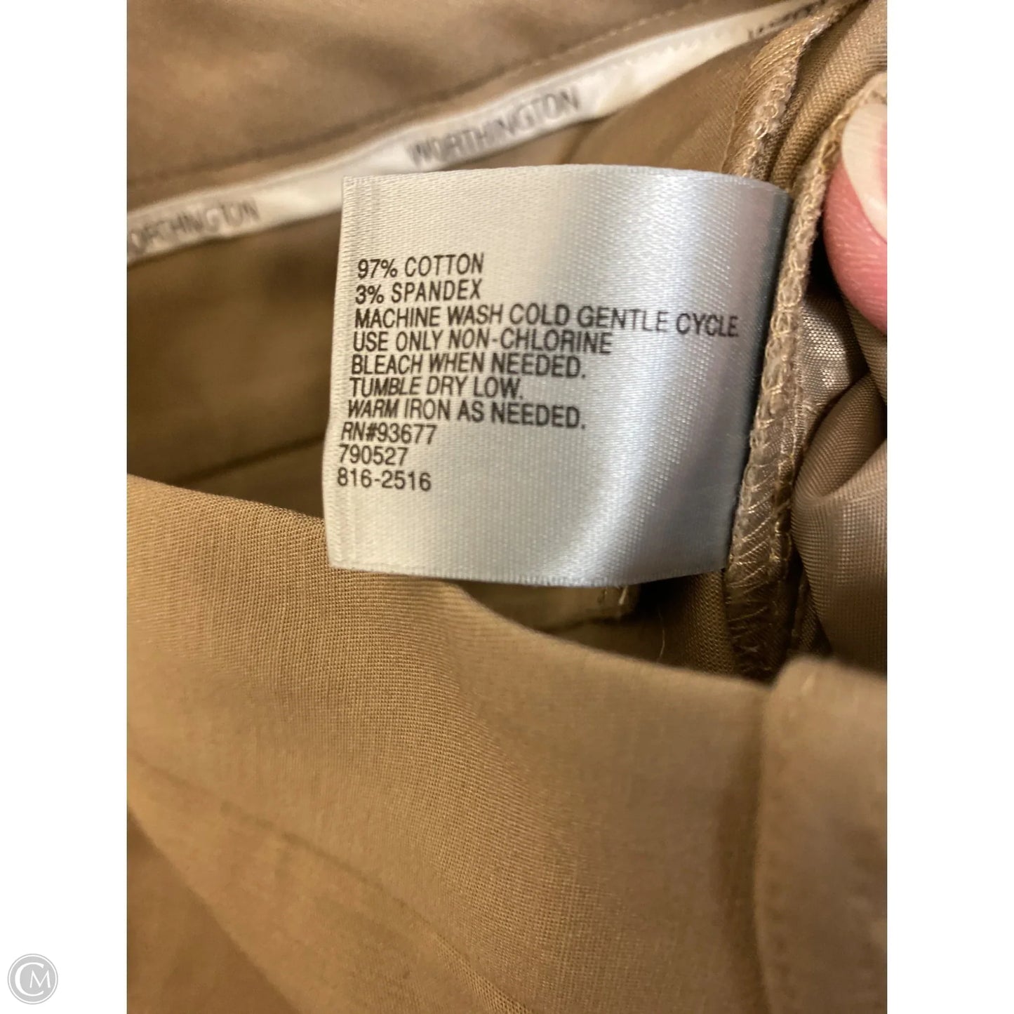 Pants Dress By Worthington In Beige, Size: 14