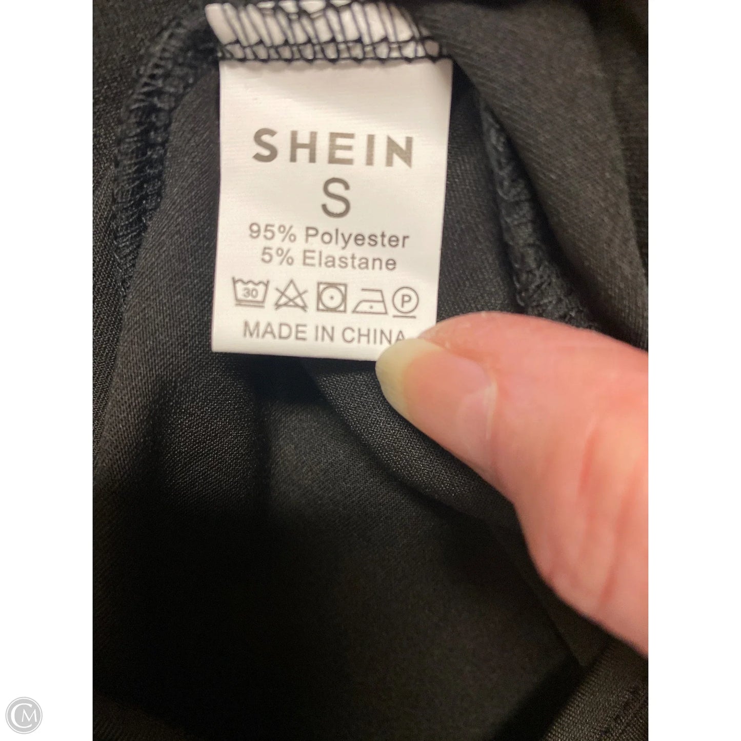 Bodysuit By Shein In Black, Size: S