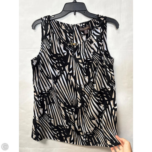 Top Sleeveless By Dana Buchman In Beige, Size: M