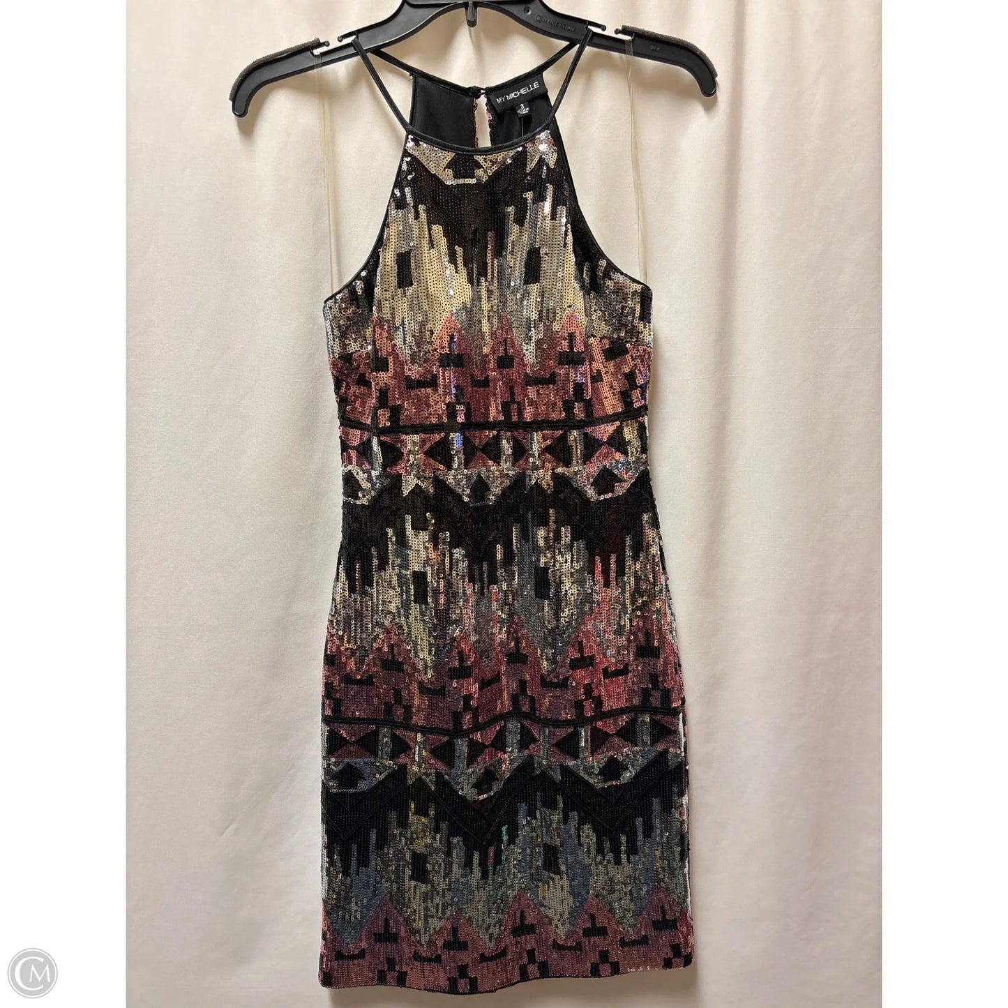 Dress Casual Midi By My Michelle In Pink, Size: S