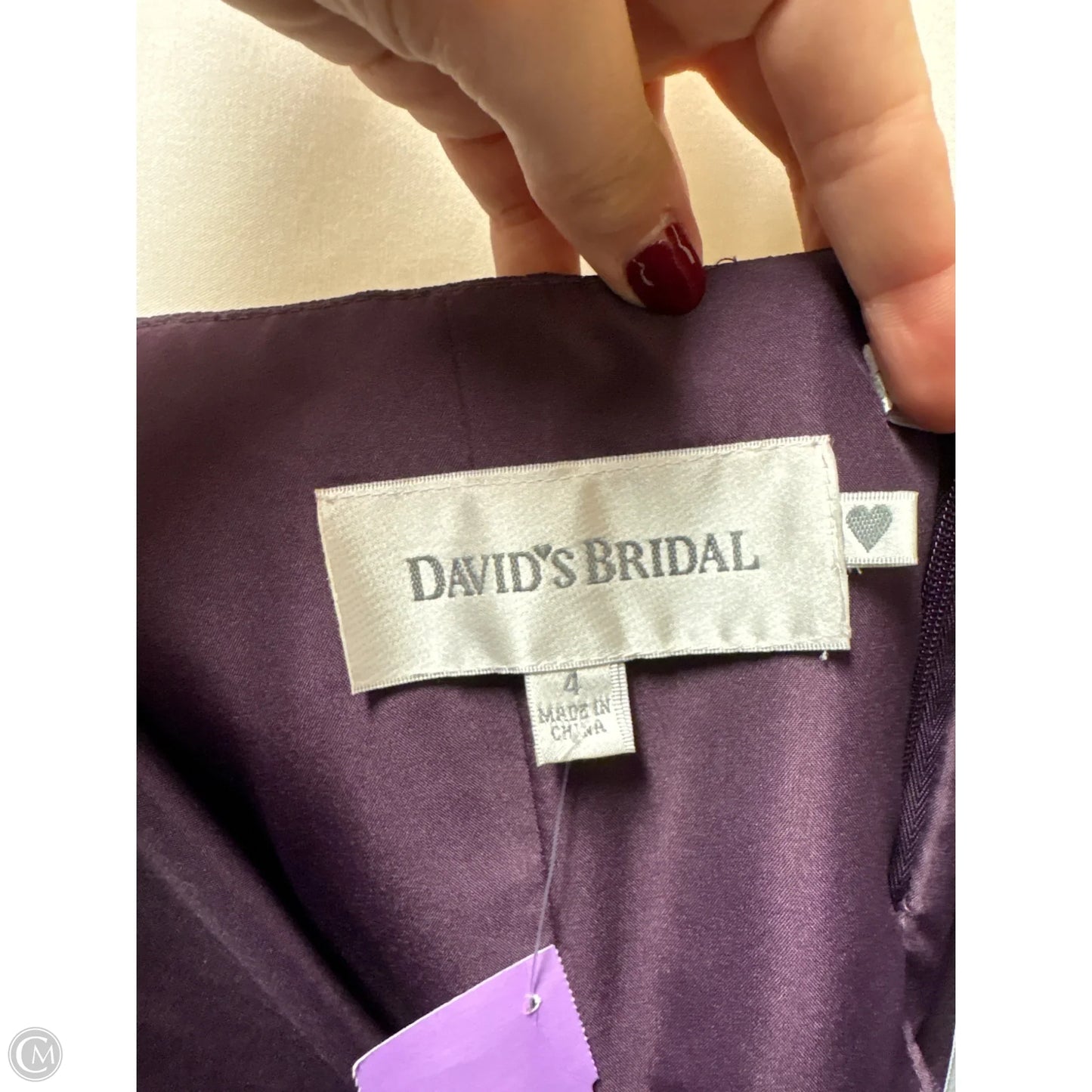 Dress Party Midi By Clothes Mentor In Purple, Size: S