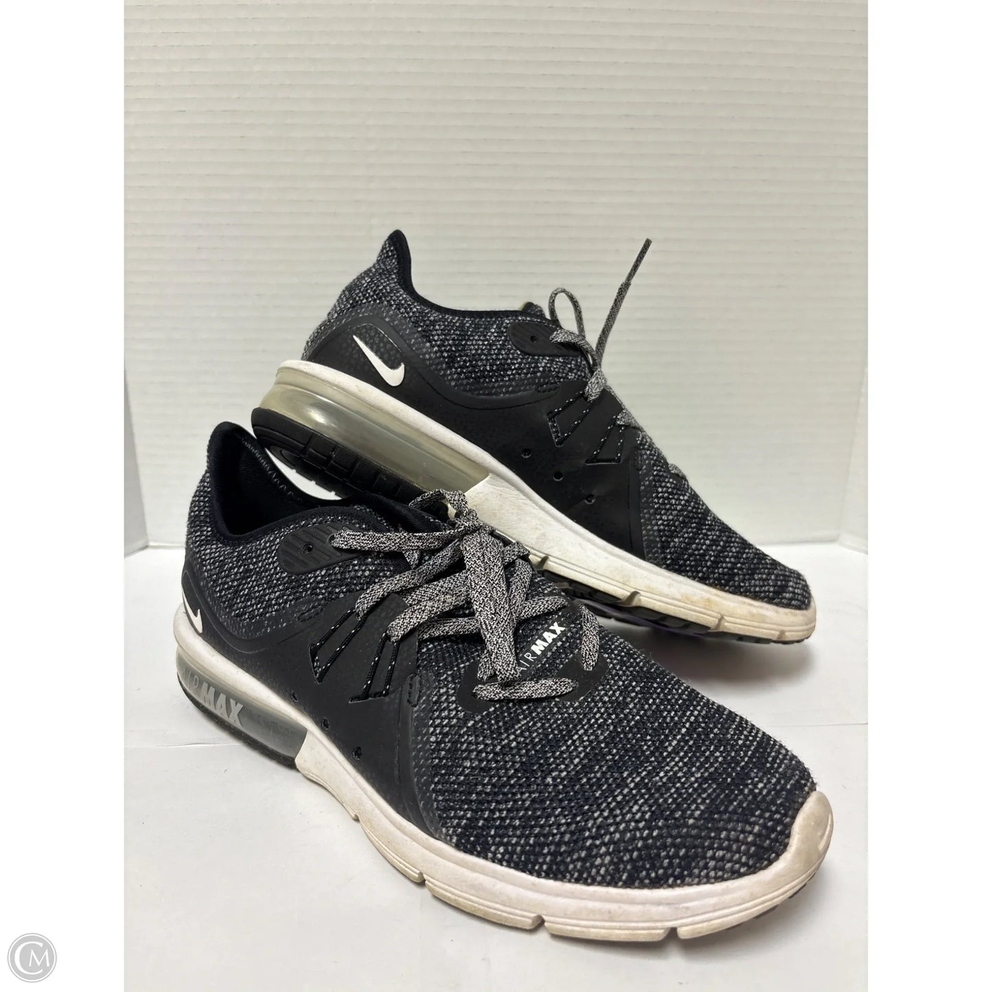 Shoes Athletic By Nike In Black & White, Size: 8