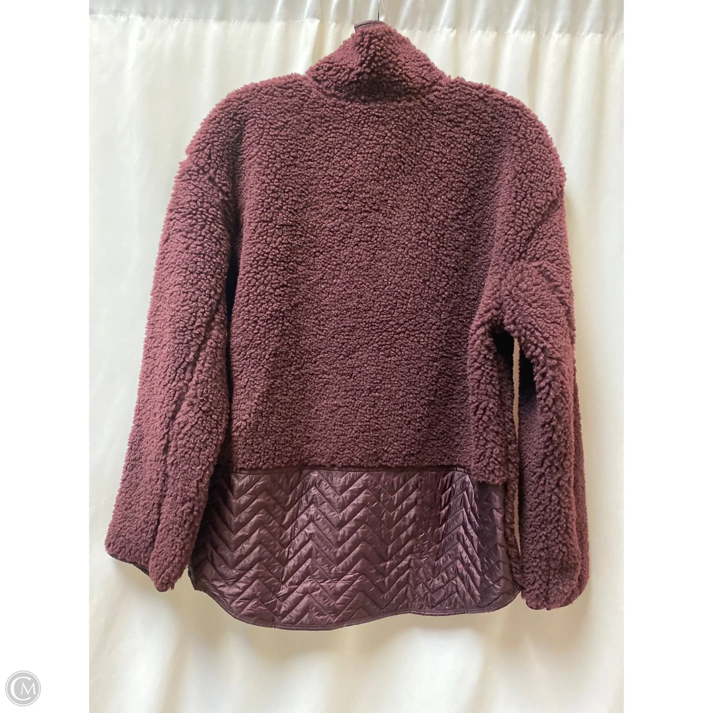 Athletic Fleece By Athleta In Maroon, Size: S