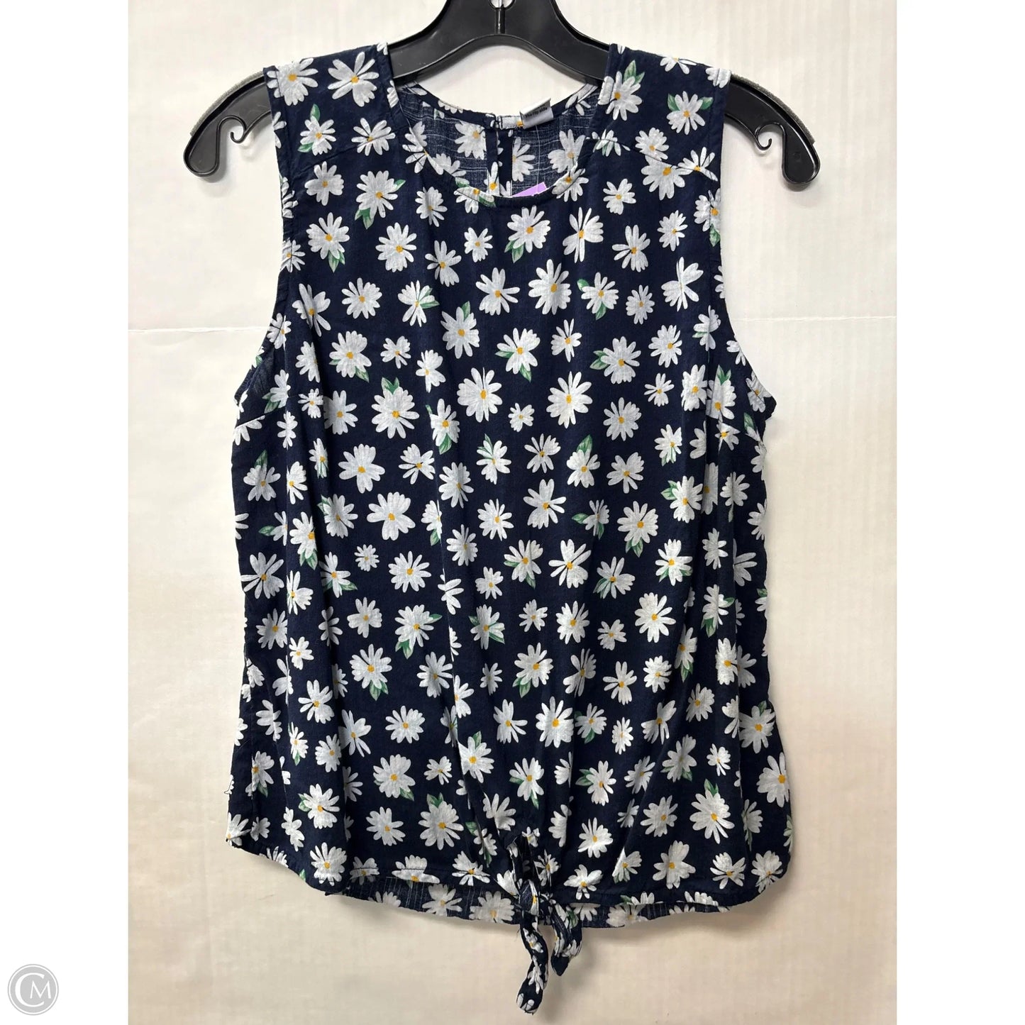 Top Sleeveless By Old Navy In Navy, Size: M