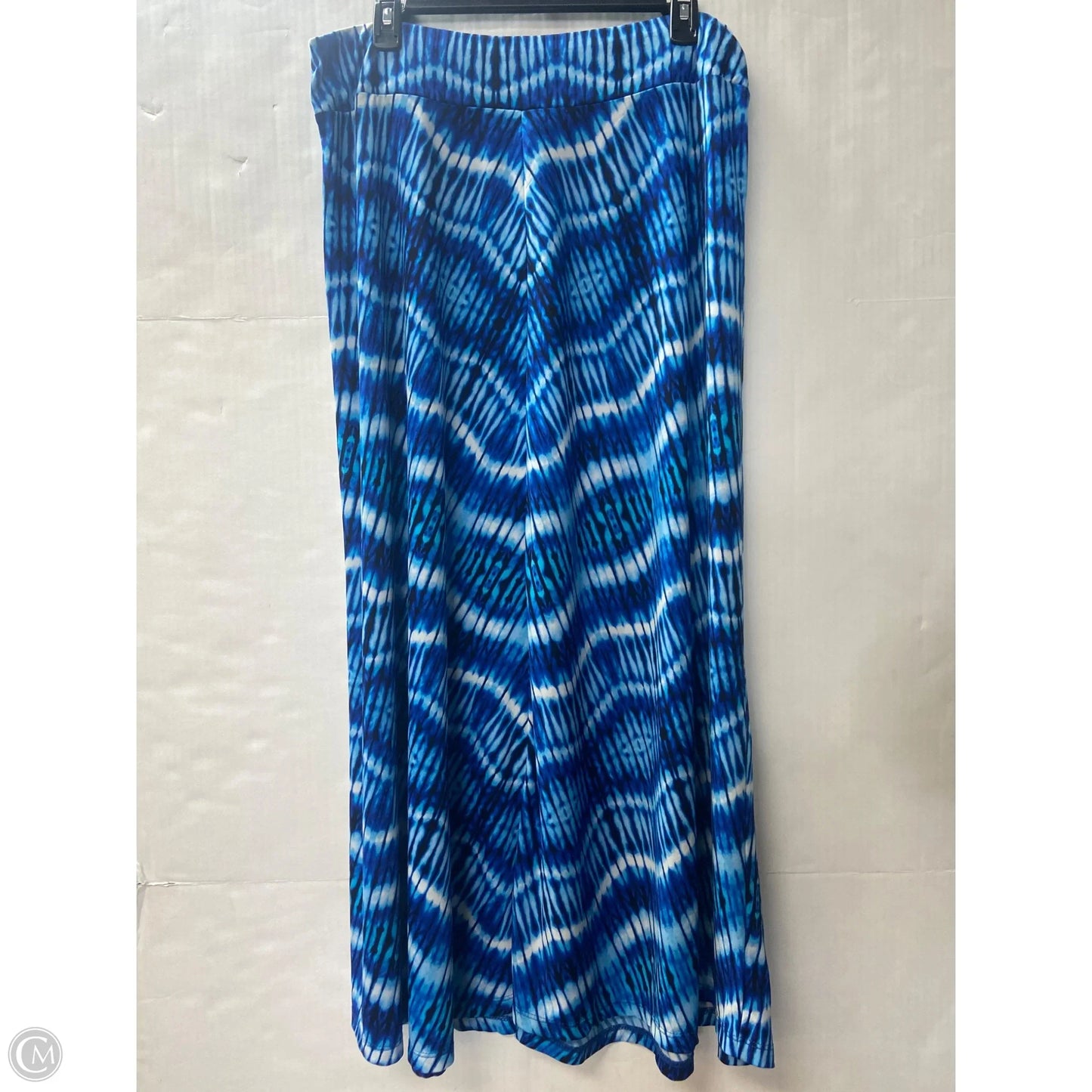 Skirt Maxi By New Directions In Blue, Size: L