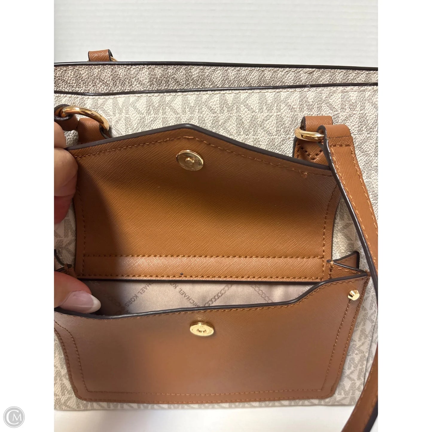 Handbag Designer By Michael Kors, Size: Medium