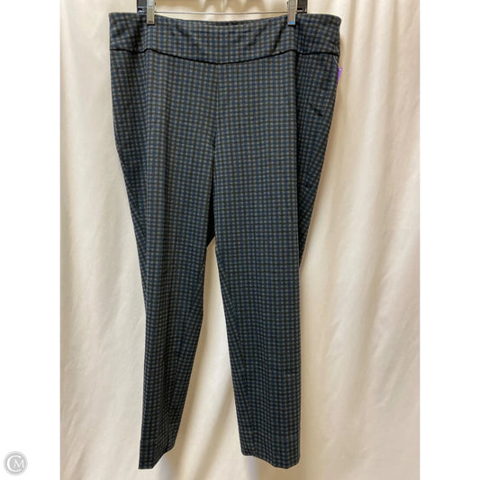 Pants Dress By Zac And Rachel In Blue, Size: 2x