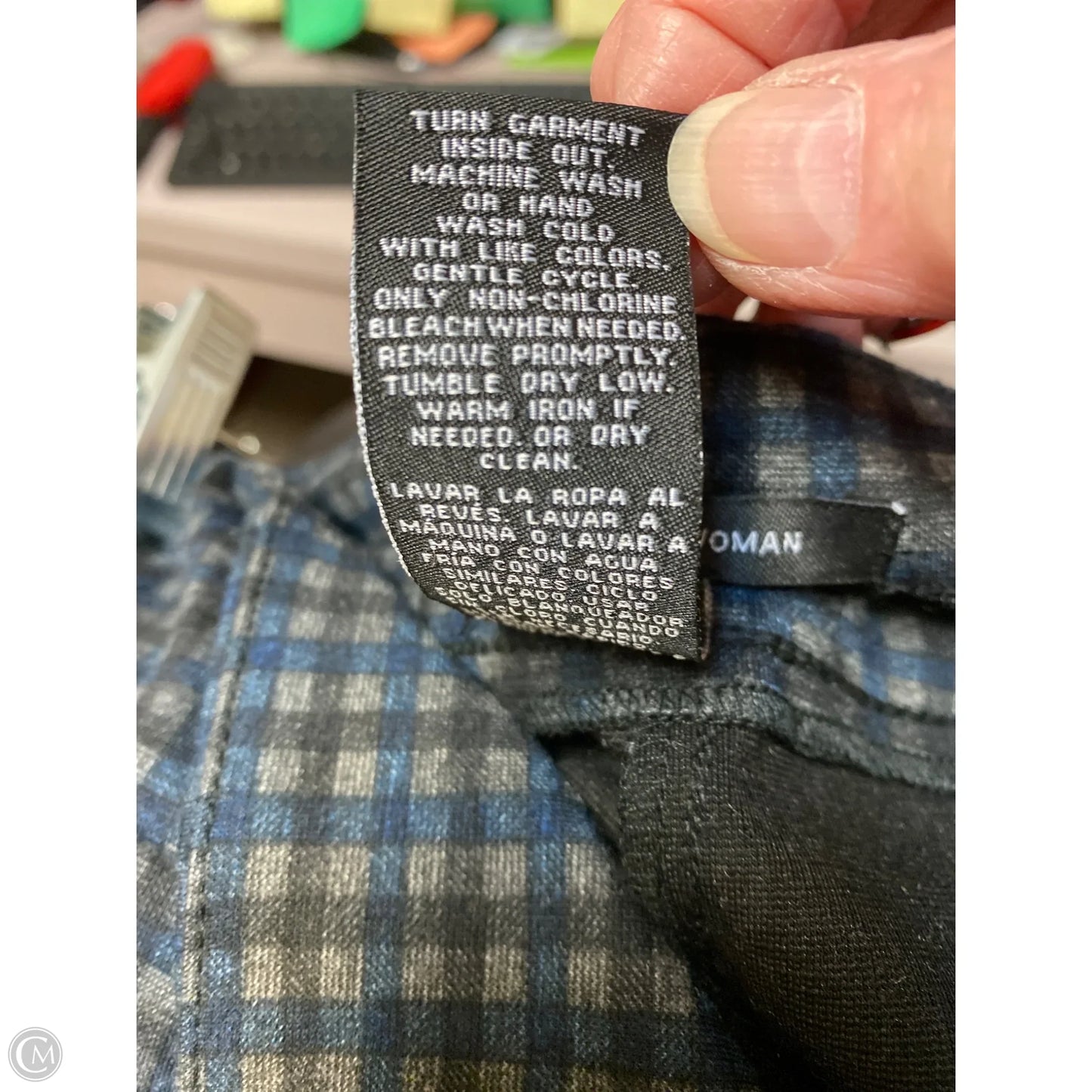 Pants Dress By Zac And Rachel In Blue, Size: 2x