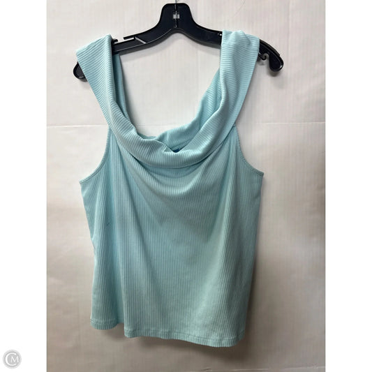 Top Sleeveless By Old Navy In Green, Size: 2x