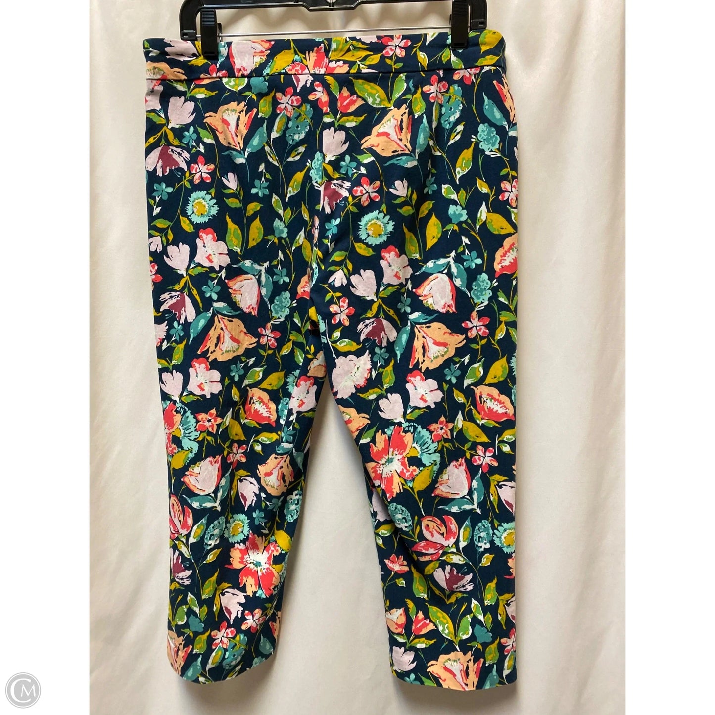 Capris By Time And Tru In Navy, Size: 12