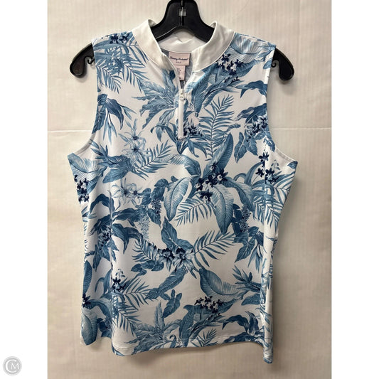 Top Sleeveless By Tommy Bahama In Blue, Size: L