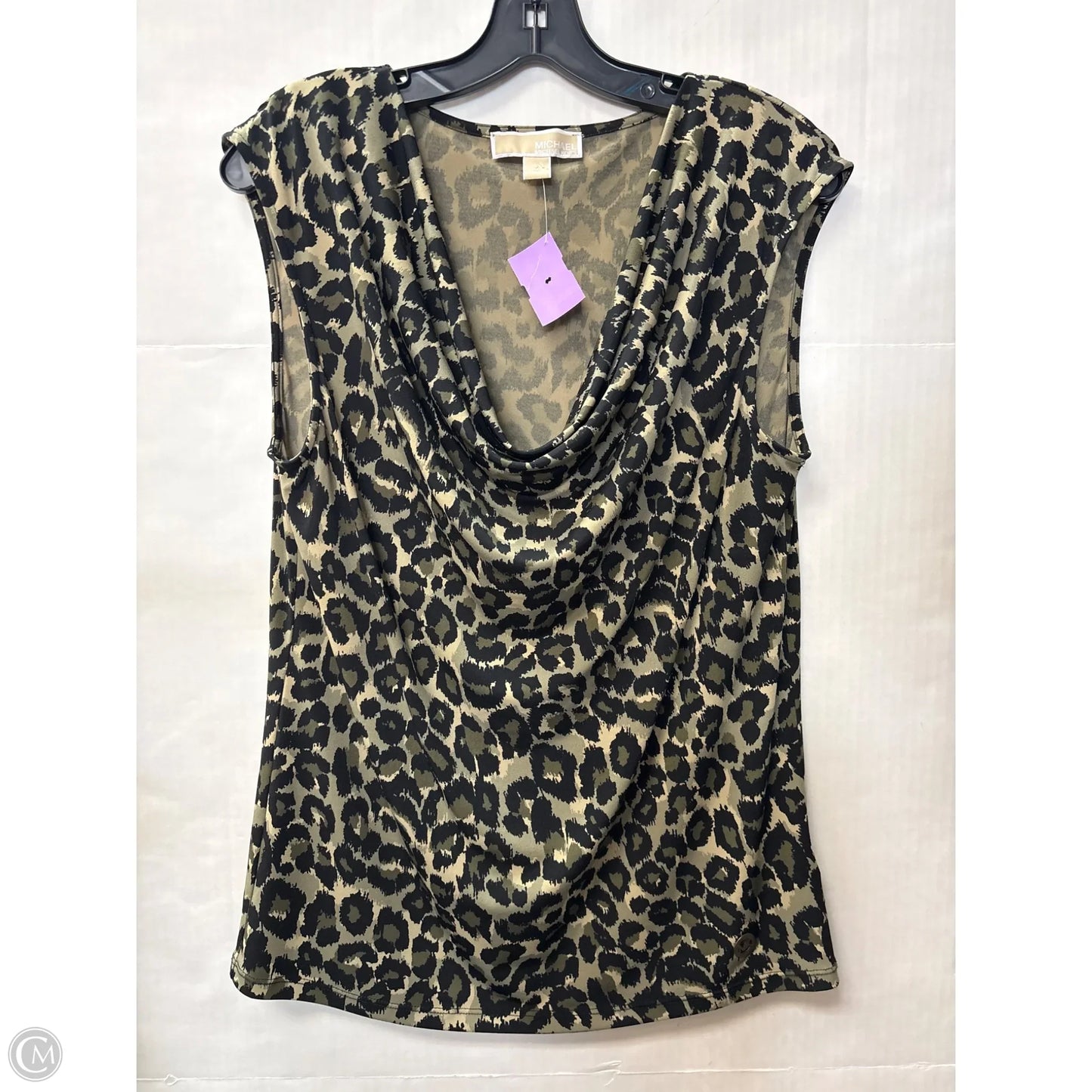 Top Sleeveless By Michael By Michael Kors In Green, Size: L
