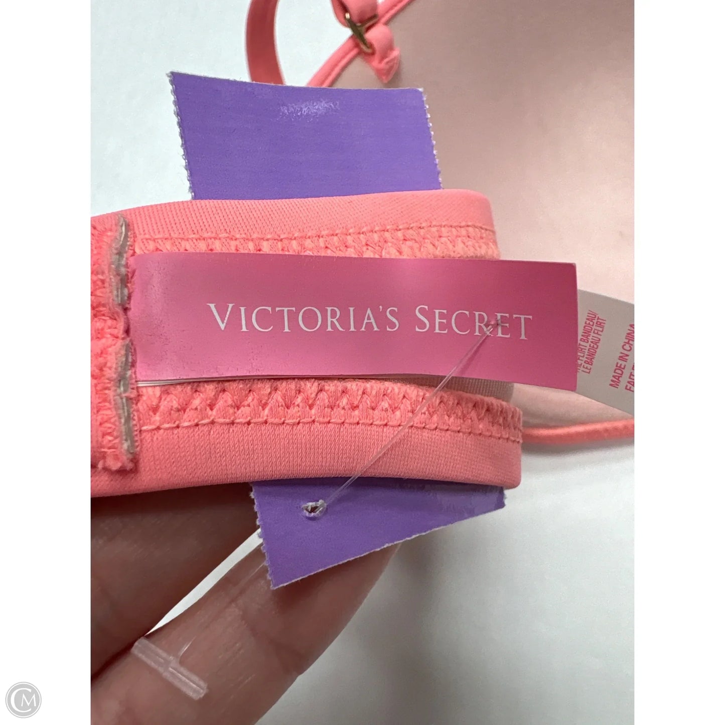Swimsuit 2pc By Victorias Secret In Peach, Size: S
