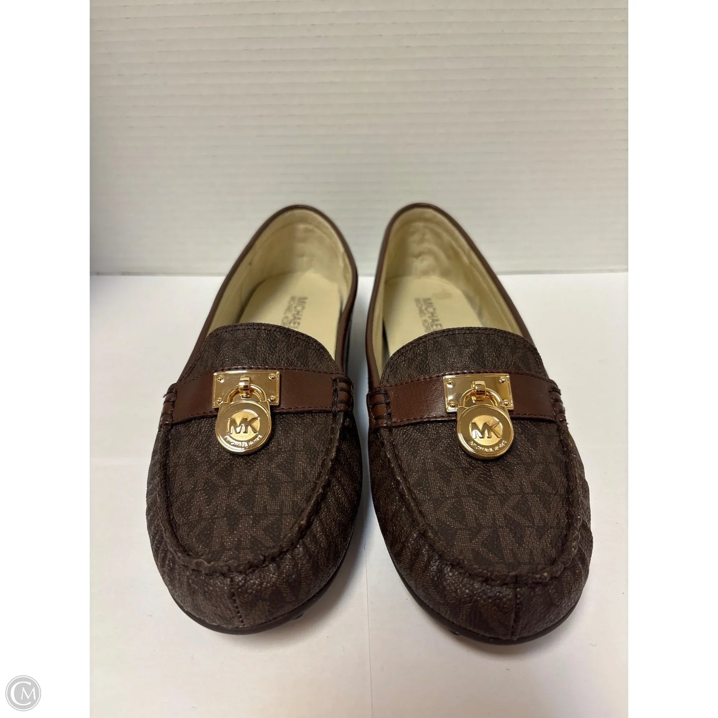 Shoes Designer By Michael Kors In Brown, Size: 9.5