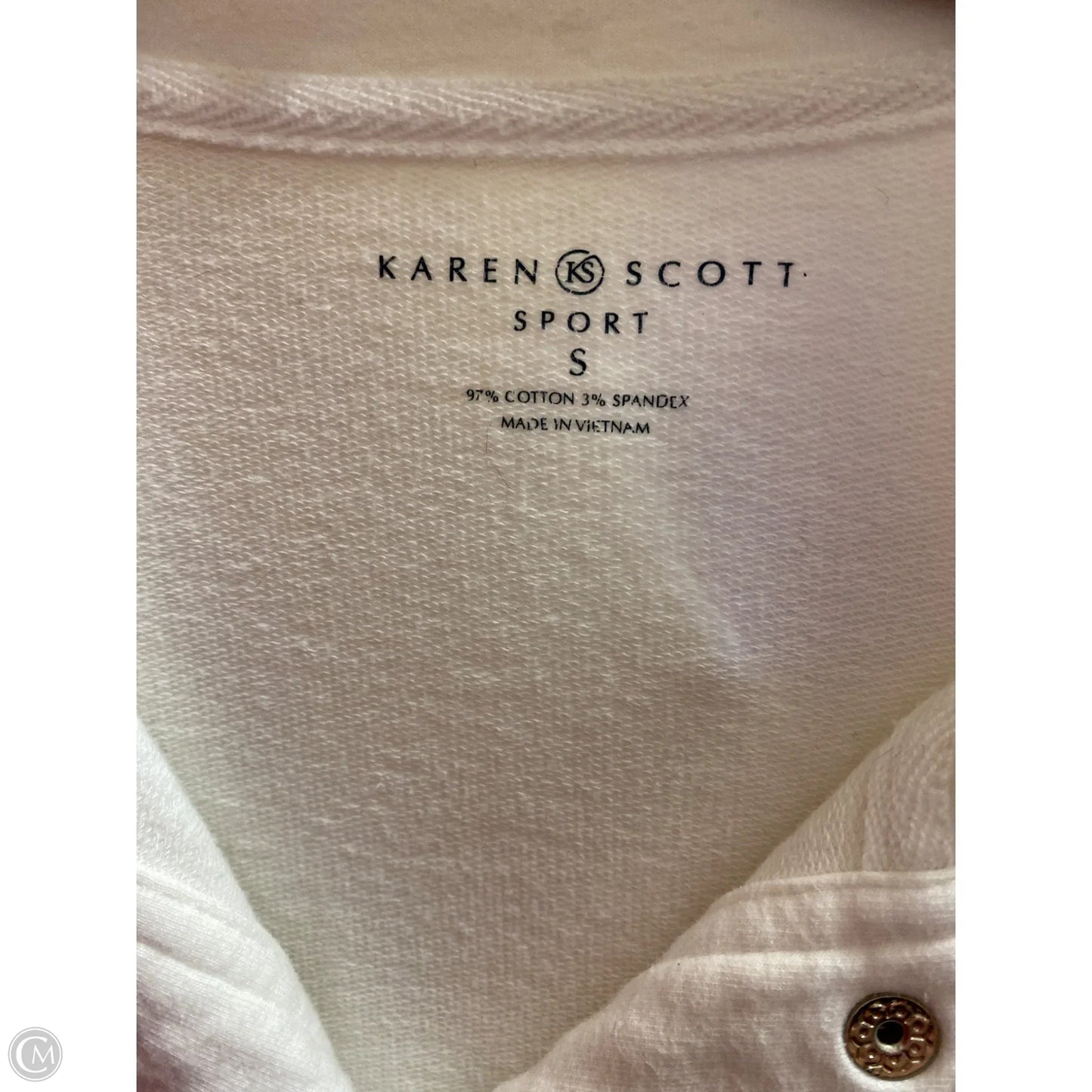 Jacket Other By Karen Scott In White, Size: S