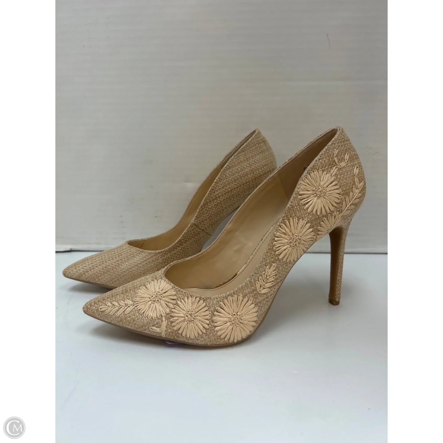 Shoes Heels Stiletto By Jessica Simpson In Tan, Size: 10