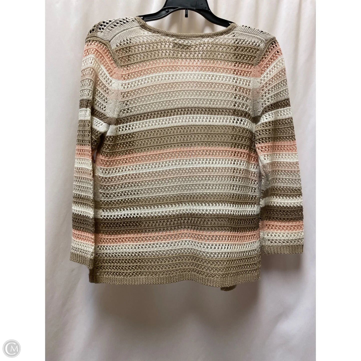 Cardigan By Kim Rogers In Taupe, Size: Osfm