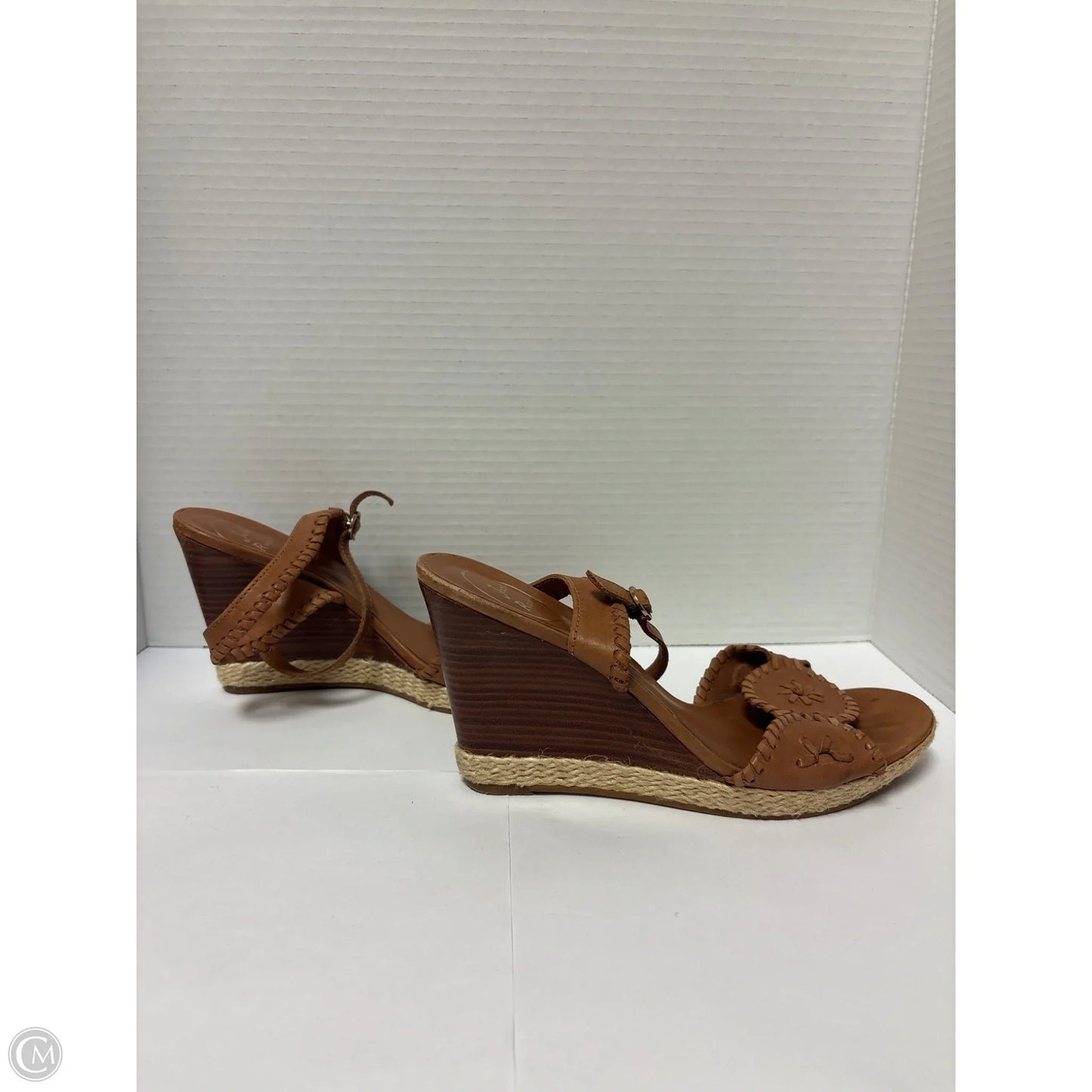 Shoes Heels Block By Jack Rogers In Brown, Size: 6
