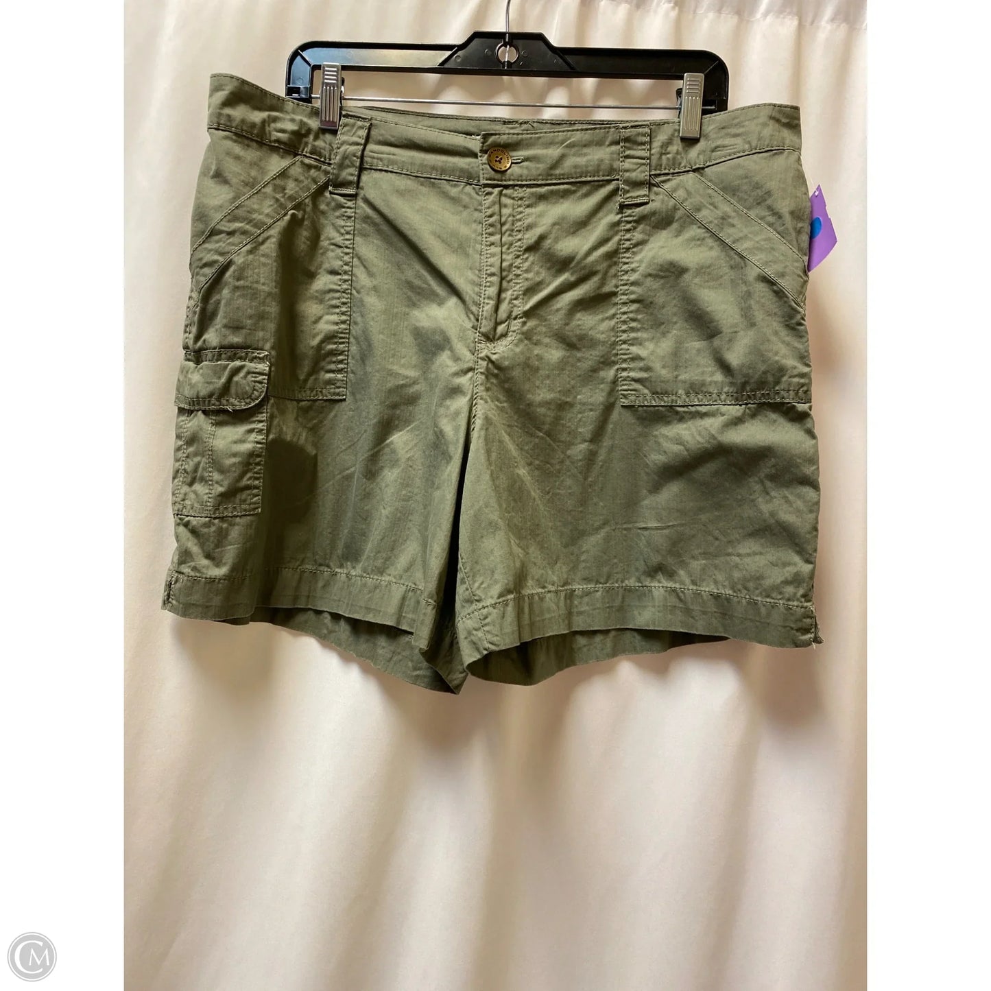 Shorts By Bandolino In Green, Size: 14