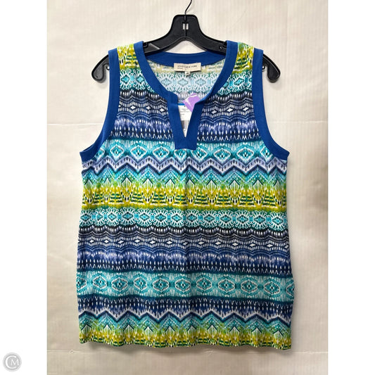 Top Sleeveless By Jones New York In Black, Size: Xl