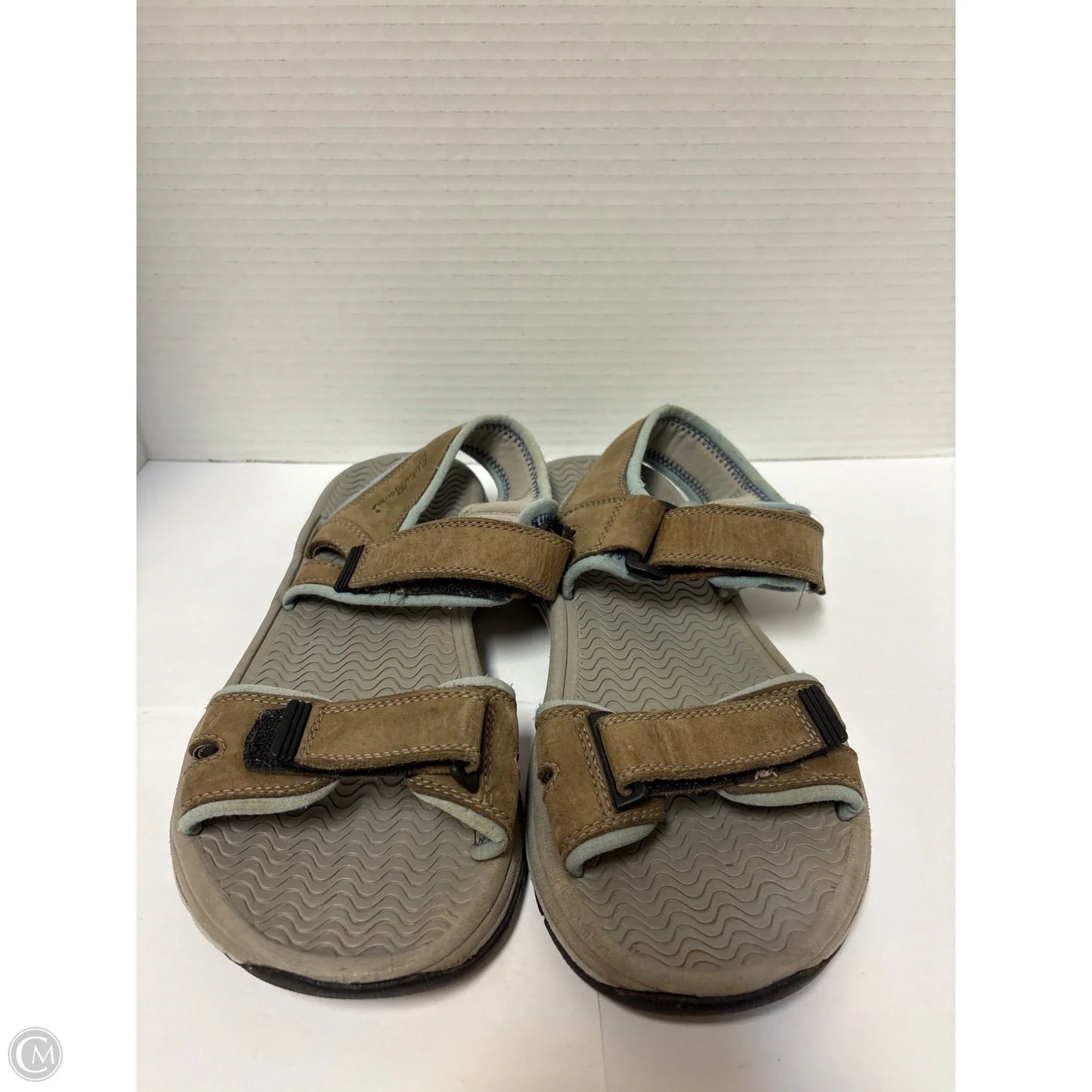 Sandals Flats By Eddie Bauer In Brown, Size: 8