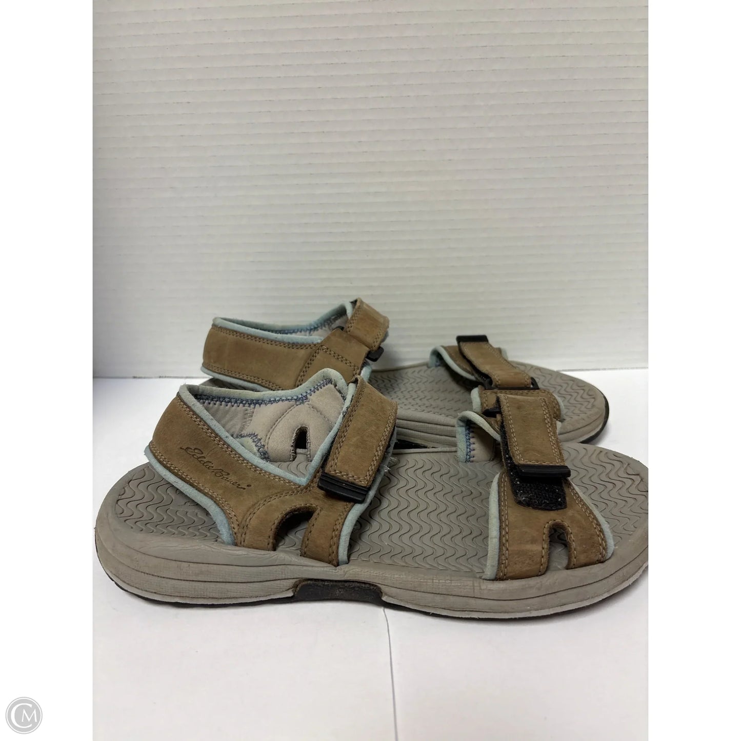 Sandals Flats By Eddie Bauer In Brown, Size: 8