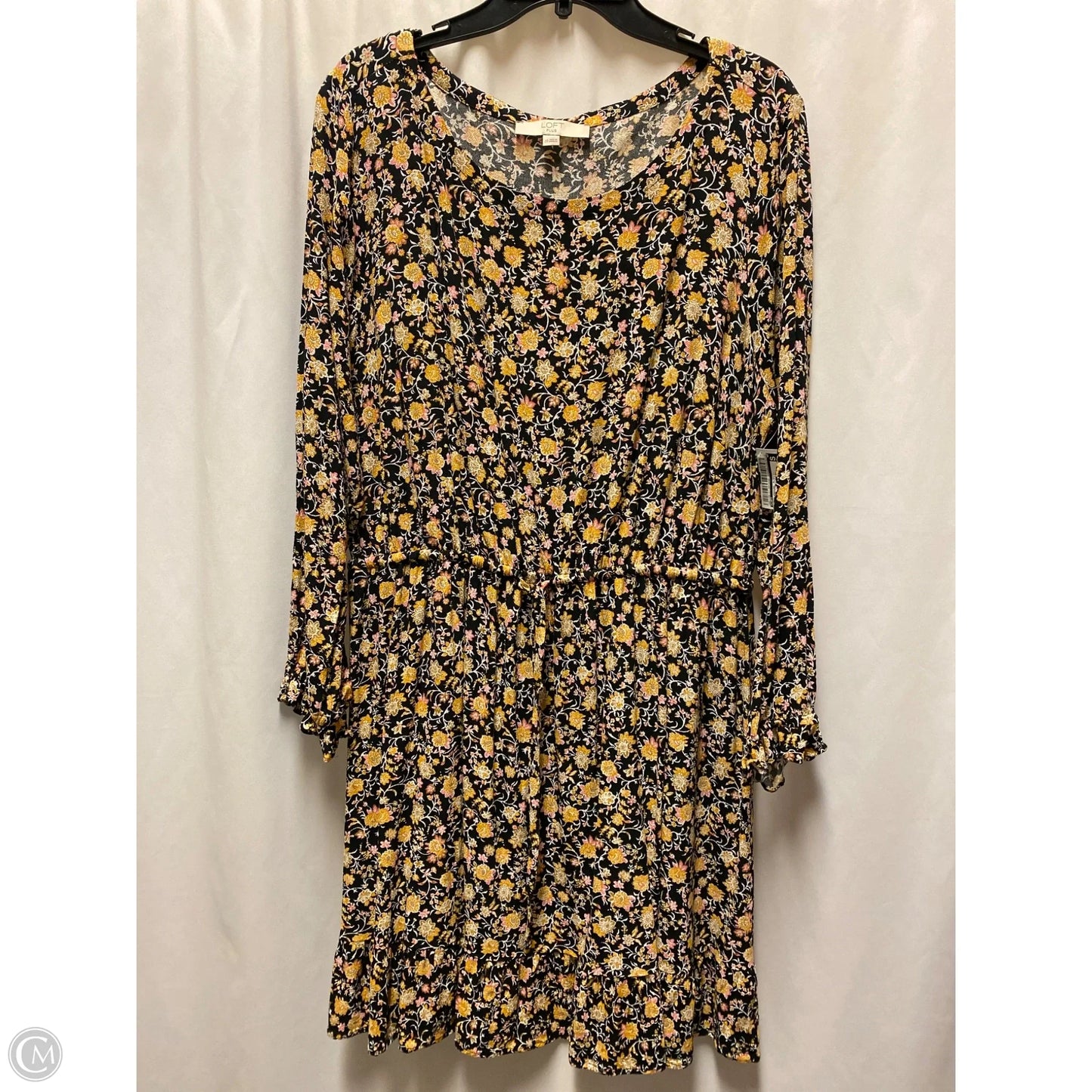 Dress Casual Midi By Loft In Zebra Print, Size: 1x