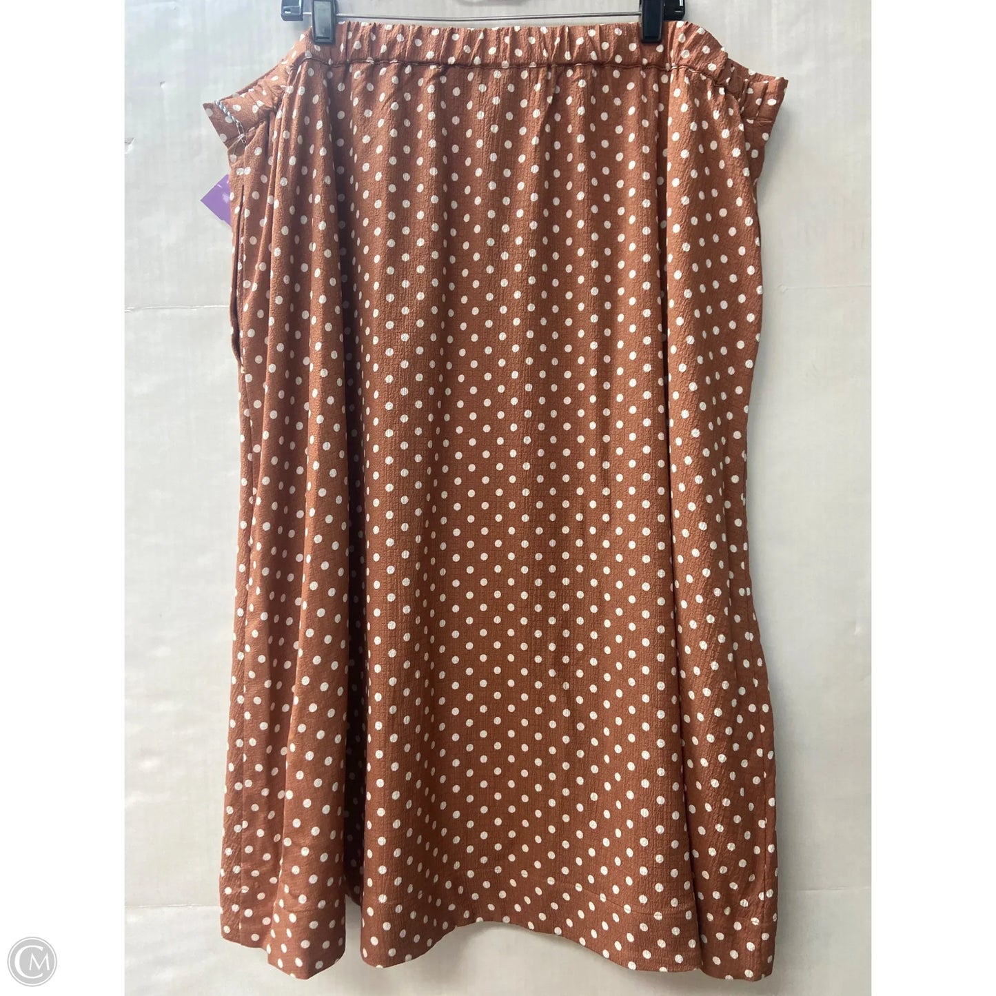 Skirt Midi By Draper James In Copper, Size: 2x
