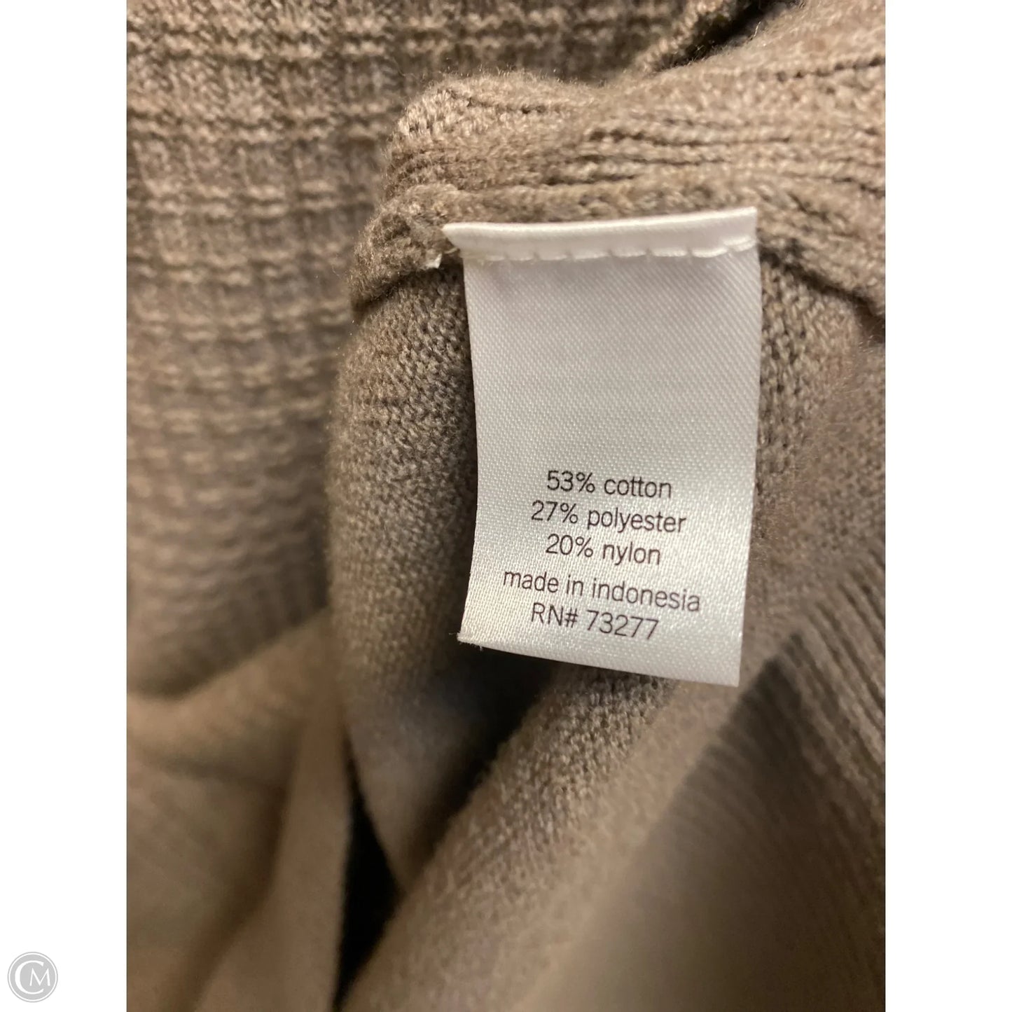 Sweater By Sonoma In Taupe, Size: S