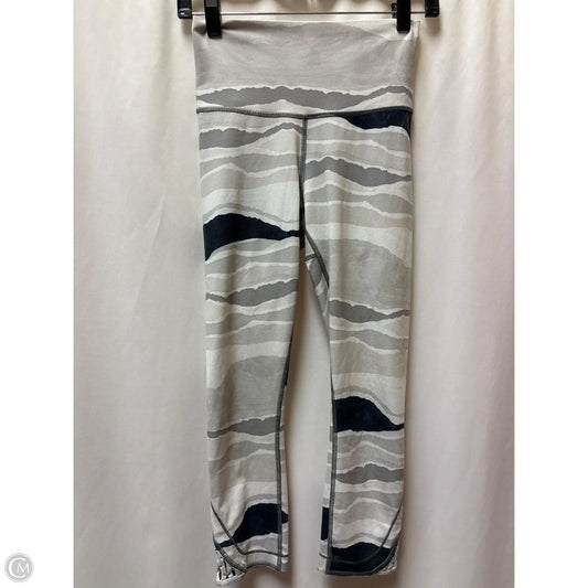 Athletic Leggings By Lululemon In Grey, Size: S