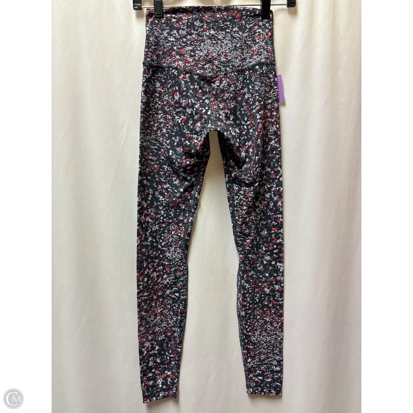 Athletic Leggings By Lululemon In Red, Size: S