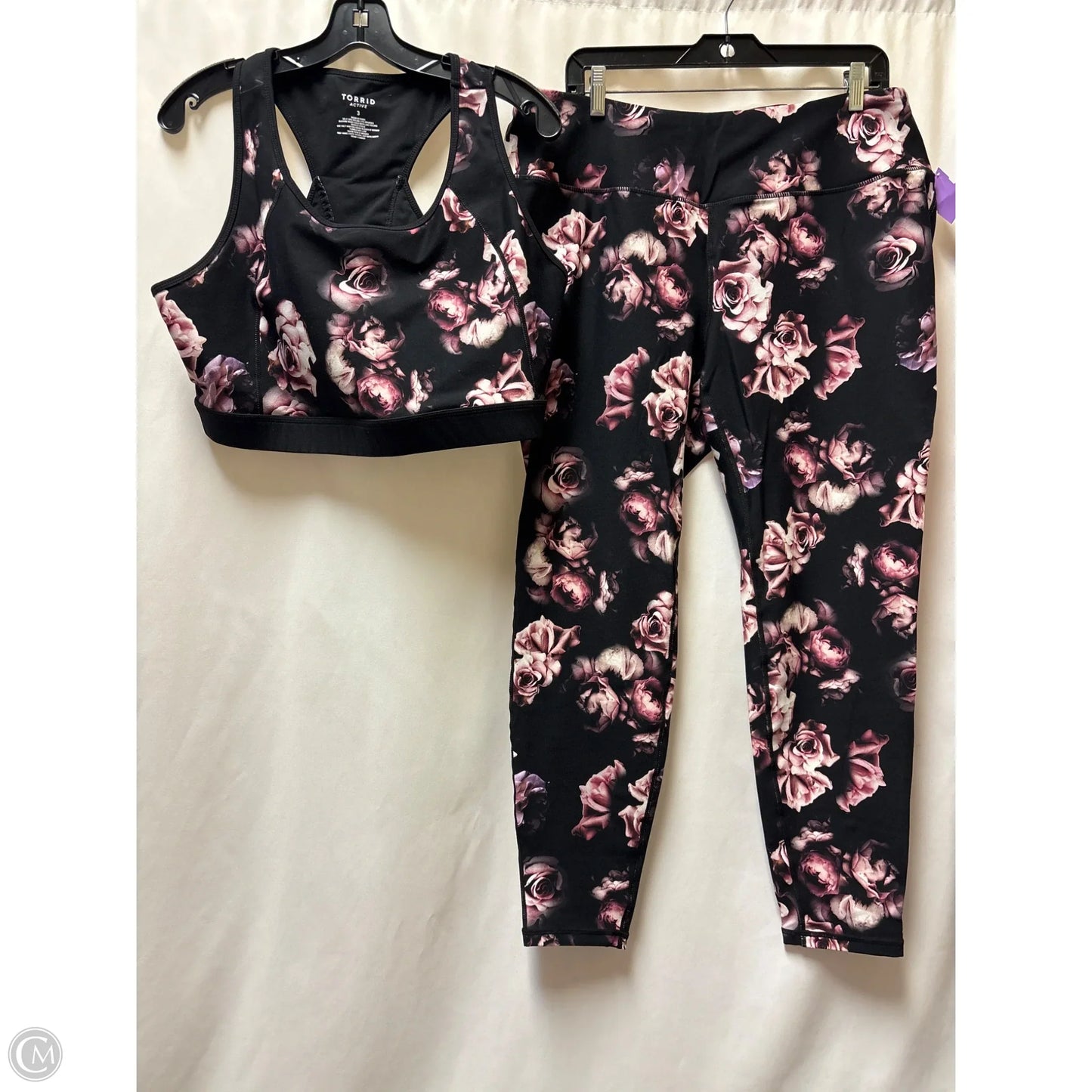 Athletic Pants 2pc By Torrid In Pink, Size: 3x