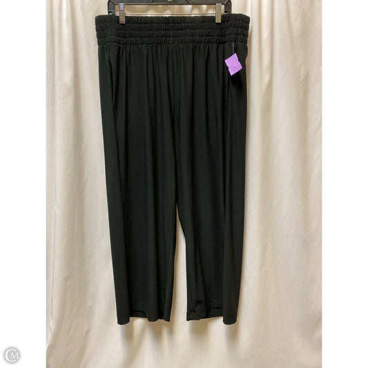 Capris By Jones New York In Black, Size: 2x