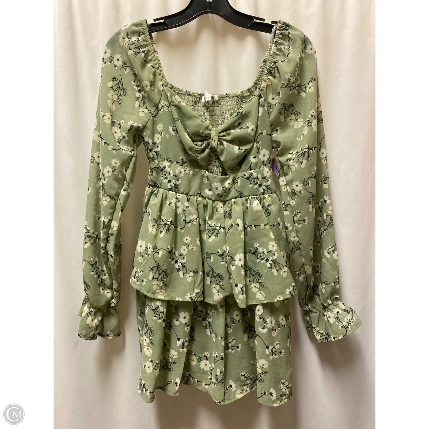 Dress Casual Midi By Clothes Mentor In Green, Size: S