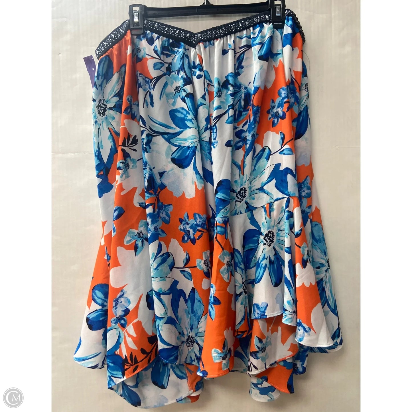 Top Long Sleeve By Cato In Blue, Size: 4x