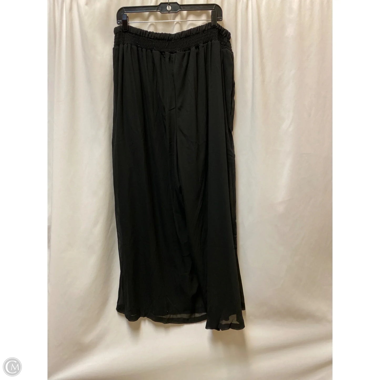 Pants Dress By Clothes Mentor In Black, Size: 3x