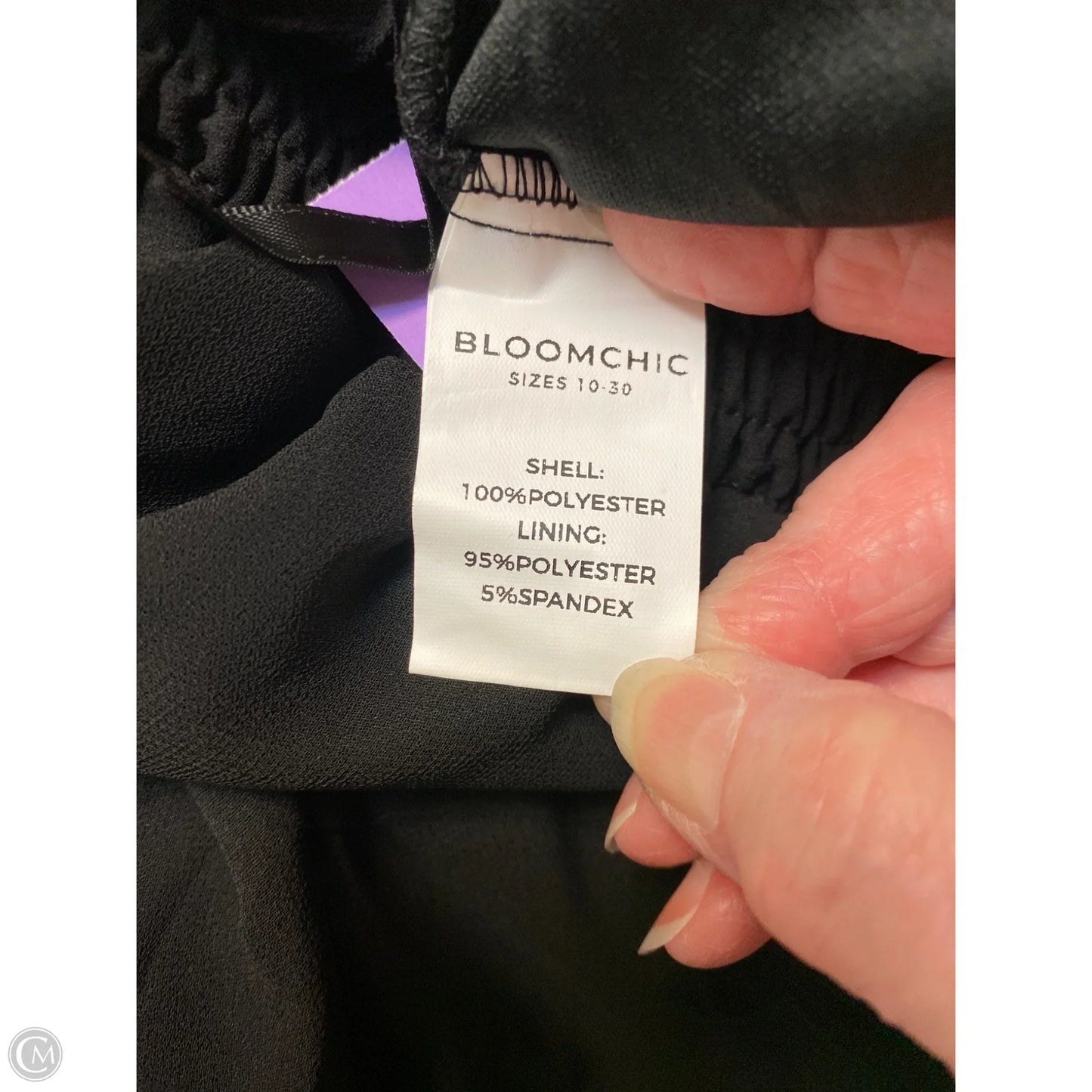 Pants Dress By Clothes Mentor In Black, Size: 3x