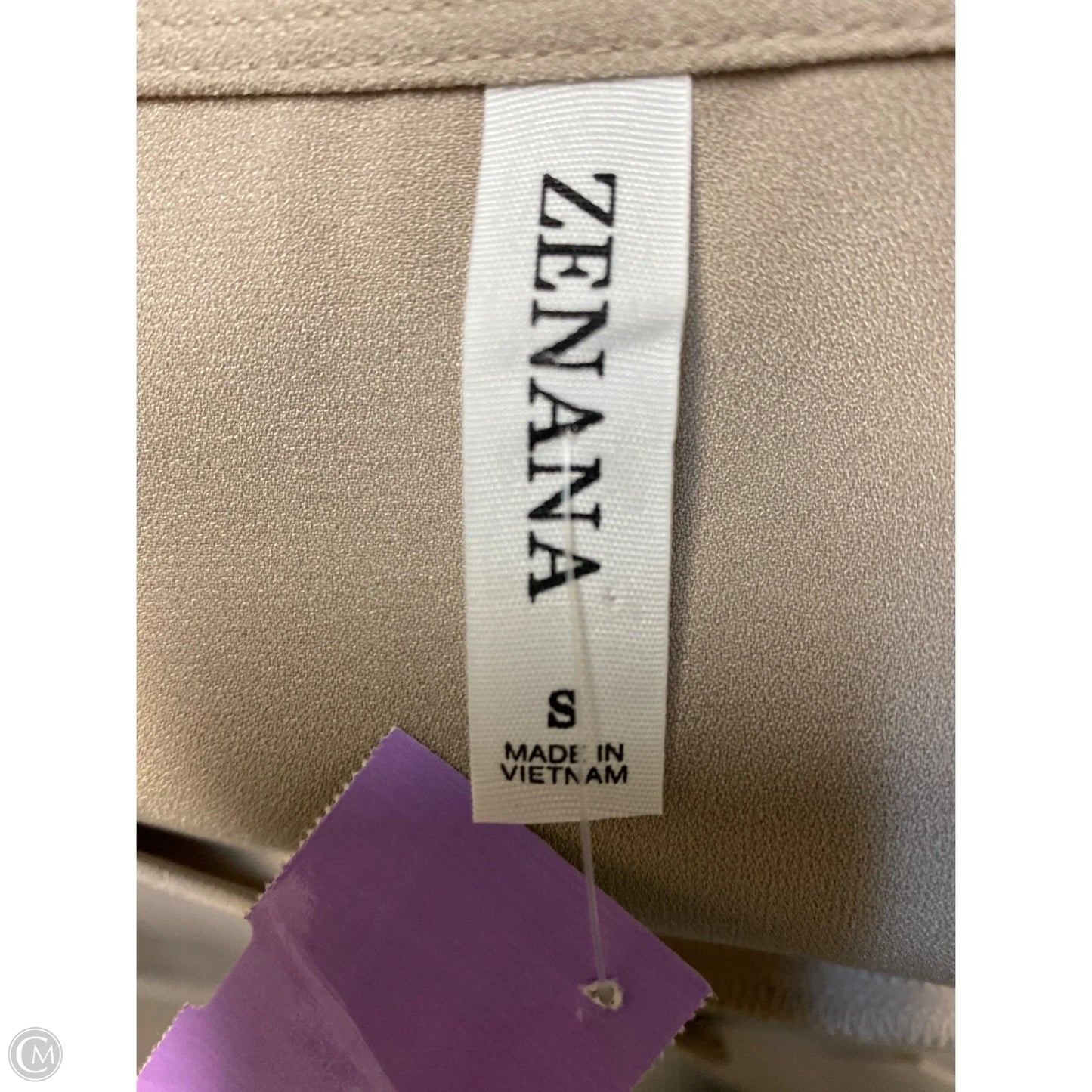 Dress Casual Midi By Zenana Outfitters In Beige, Size: S