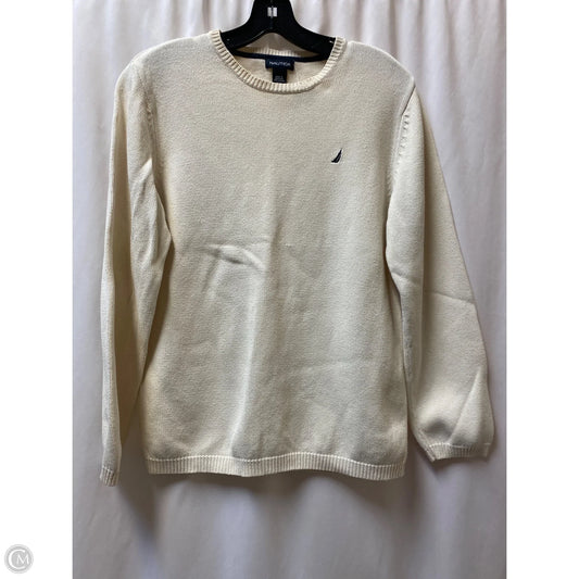 Sweater By Nautica In Cream, Size: Xl