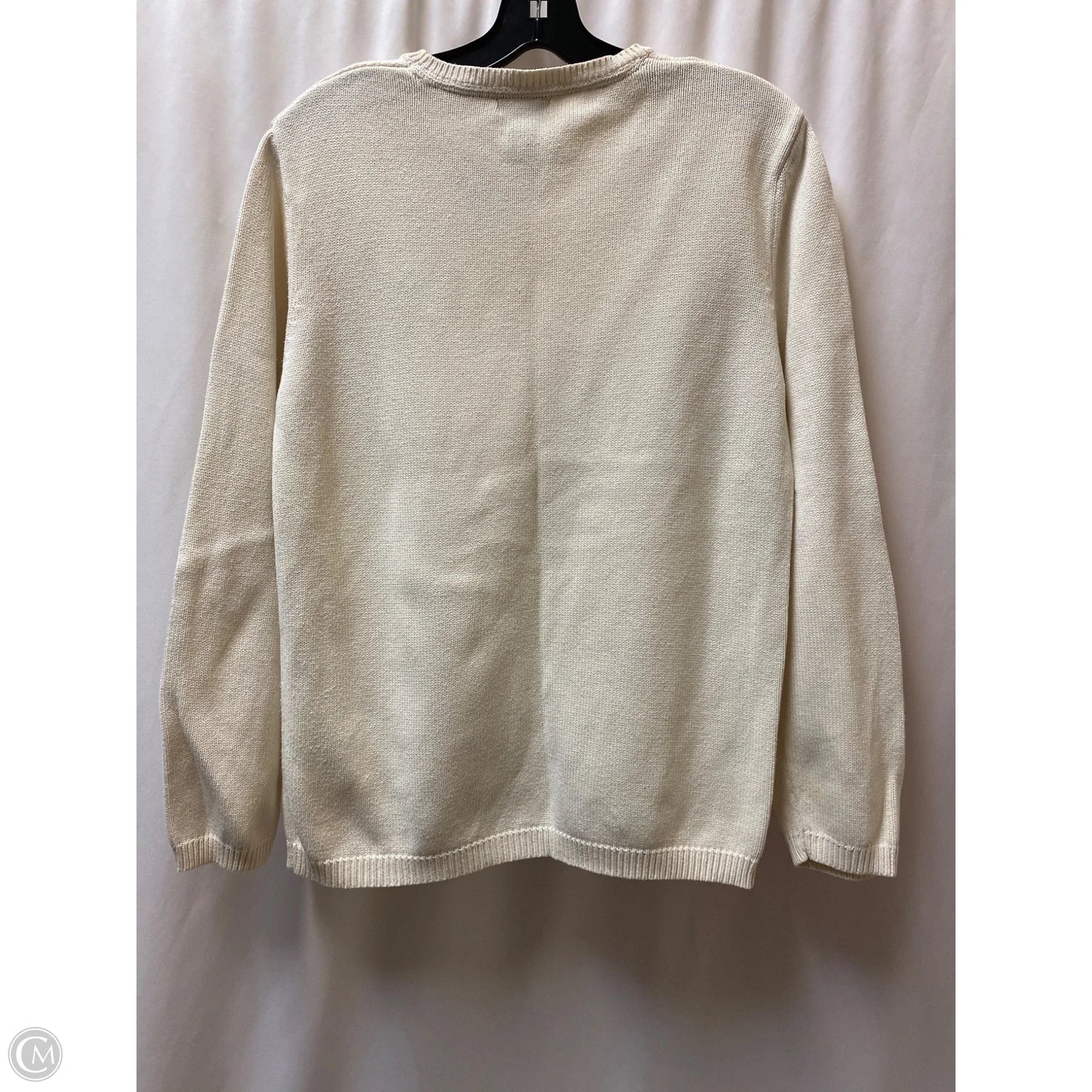 Sweater By Nautica In Cream, Size: Xl