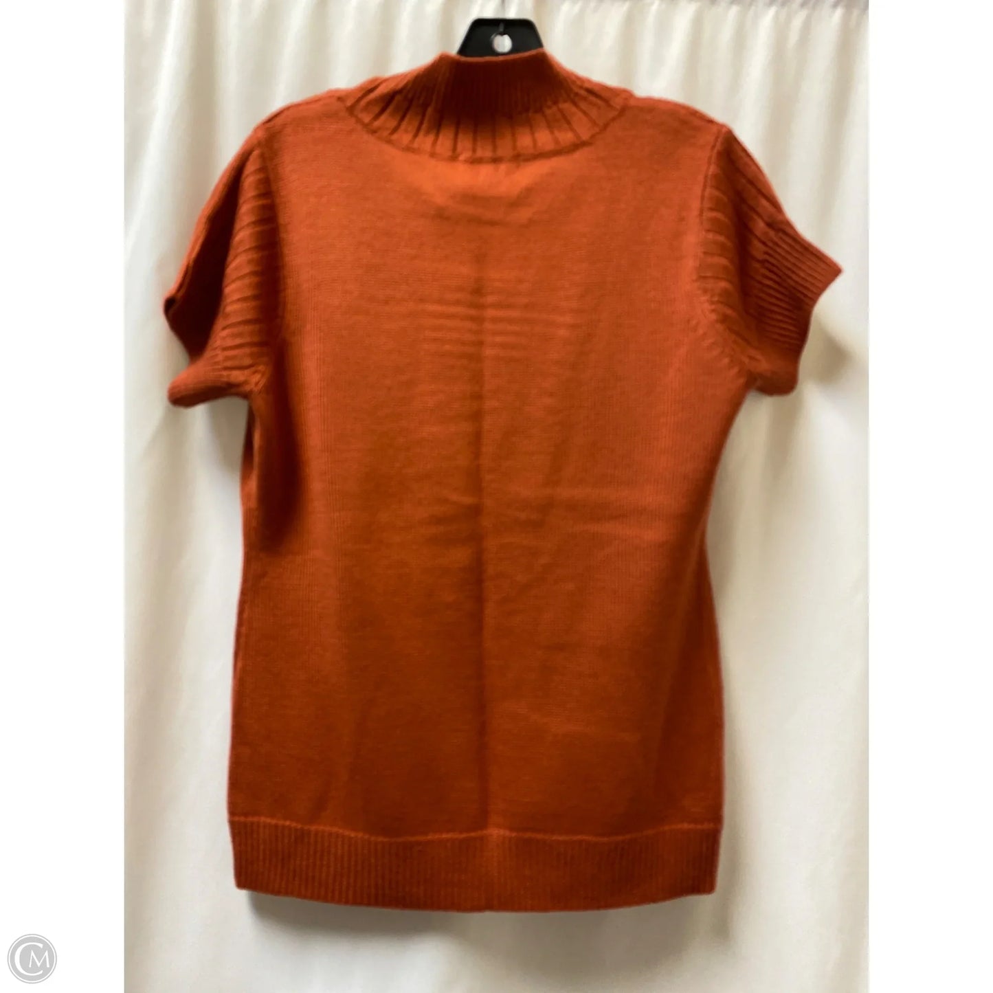 Sweater By Dressbarn In Copper, Size: L