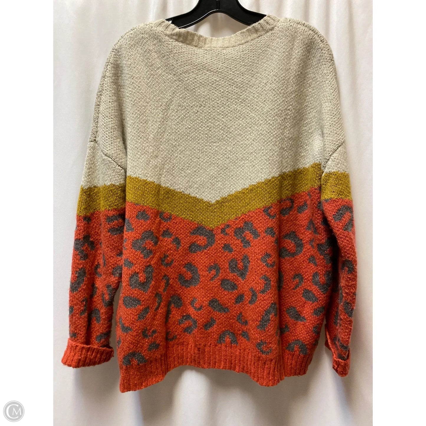 Sweater By Easel In Animal Print, Size: M