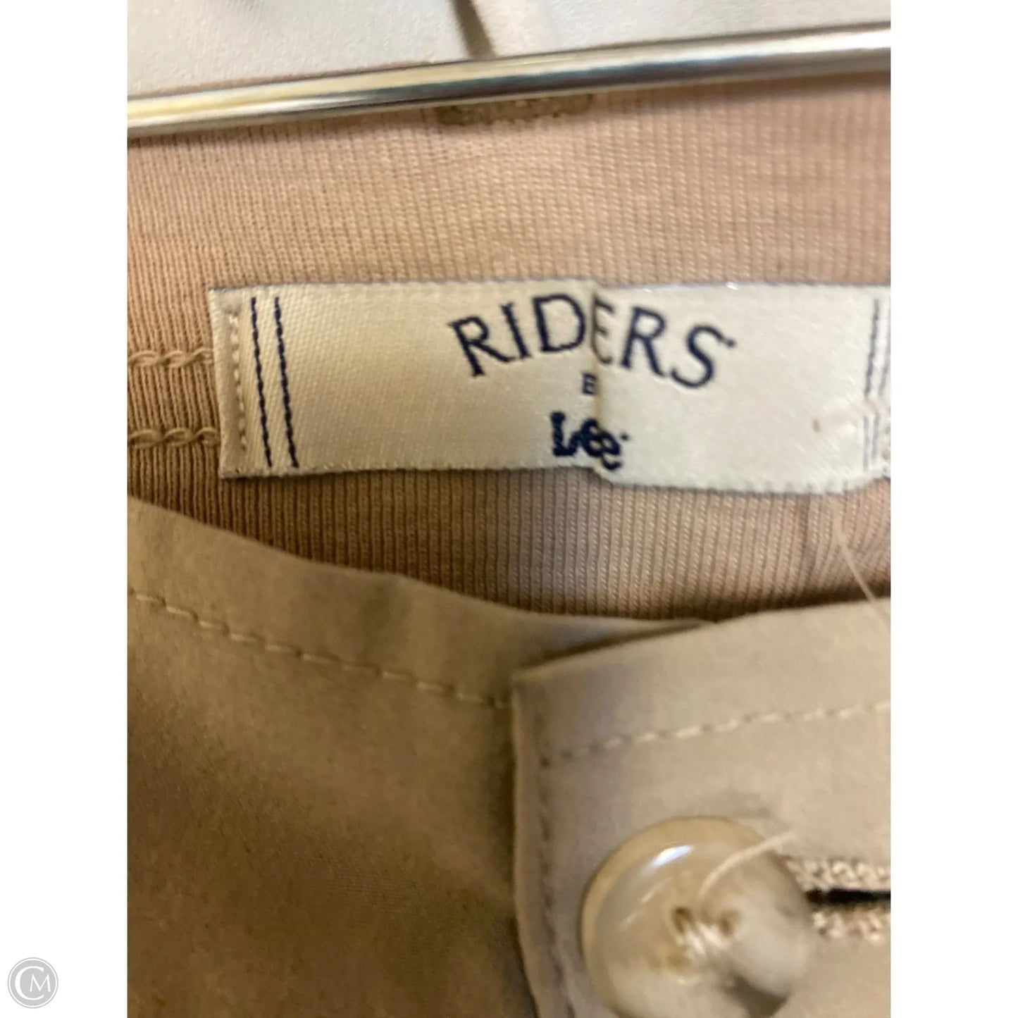 Capris By Lee In Tan, Size: 14