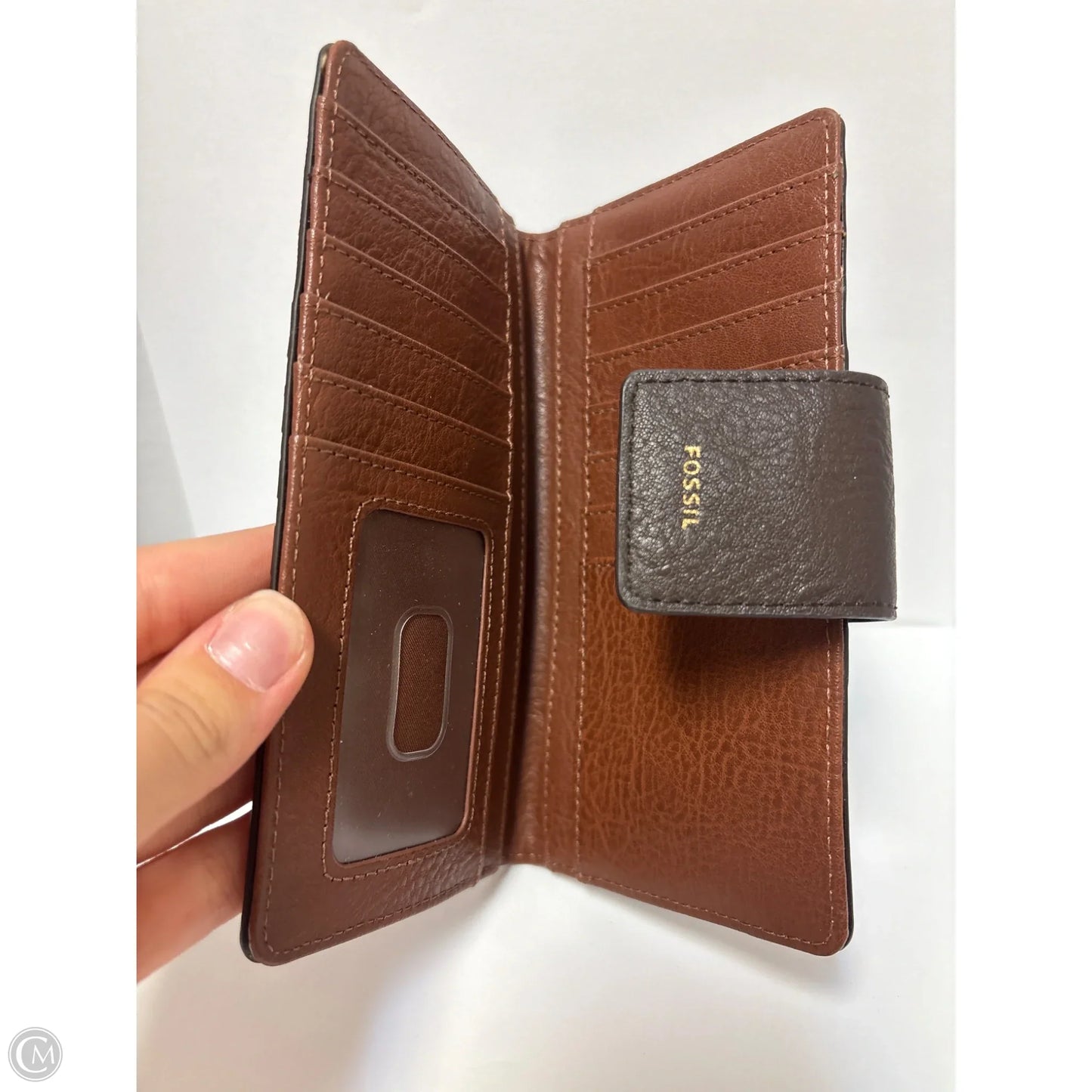 Wallet By Fossil, Size: Large