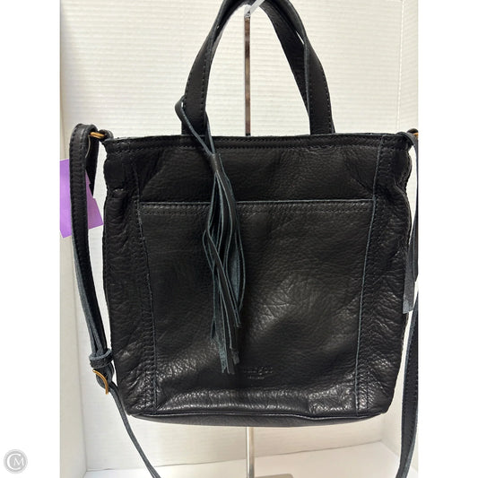 Handbag Leather By Margot, Size: Medium