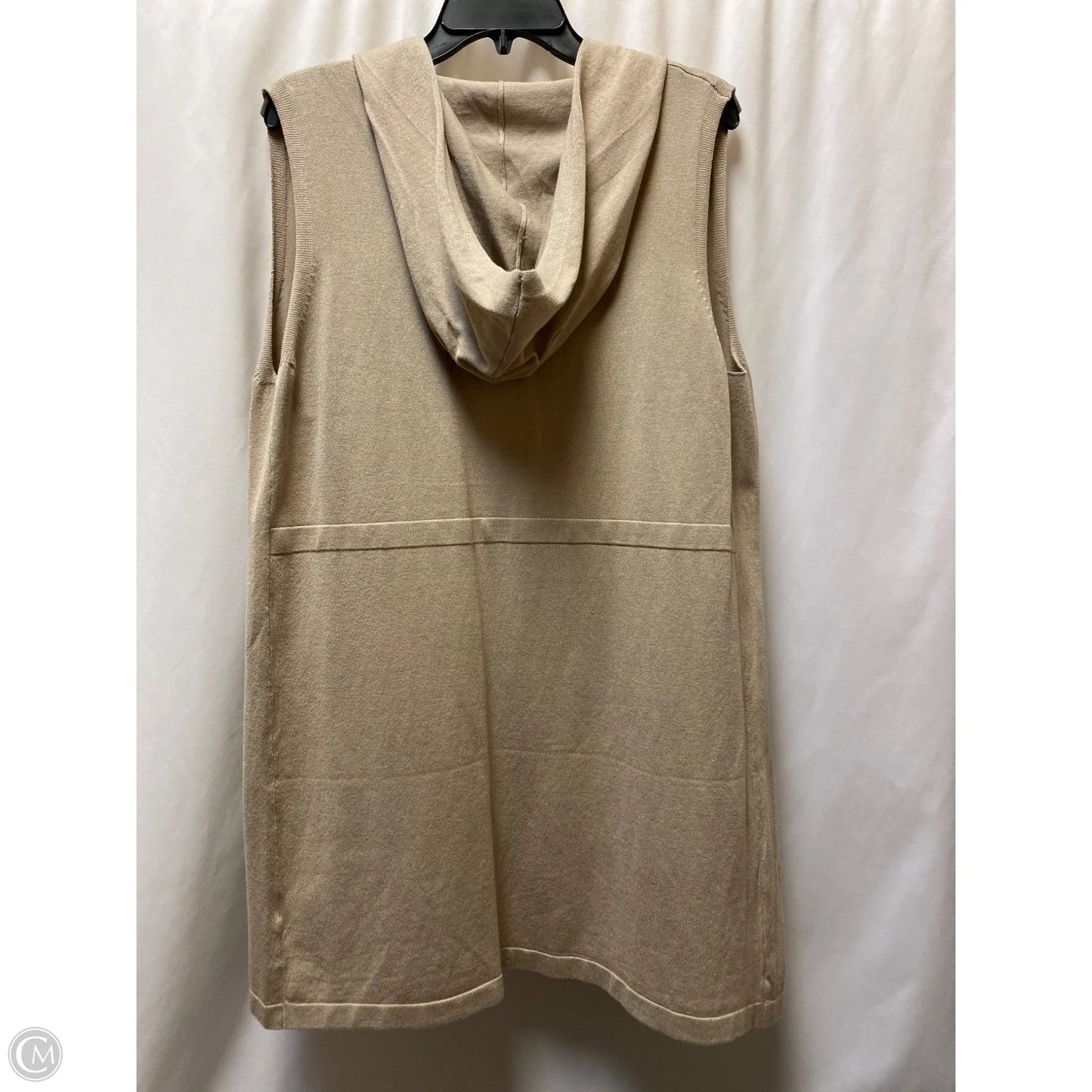 Cardigan By Cyrus Knits In Tan, Size: Xl