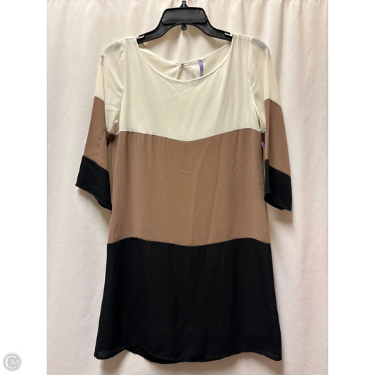 Dress Casual Midi By Lulus In Tan, Size: Xs