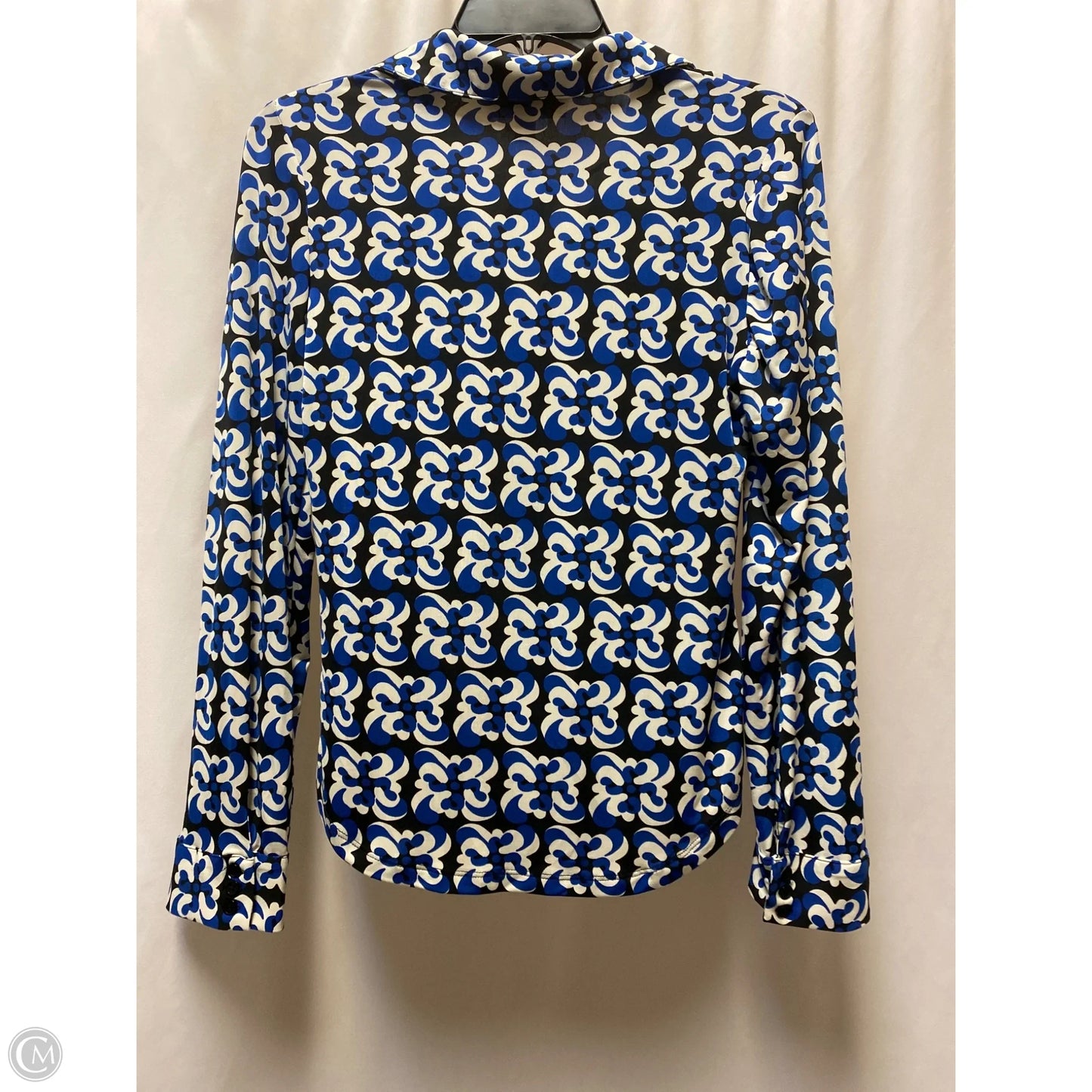 Top Long Sleeve By Philosophy In Blue, Size: L
